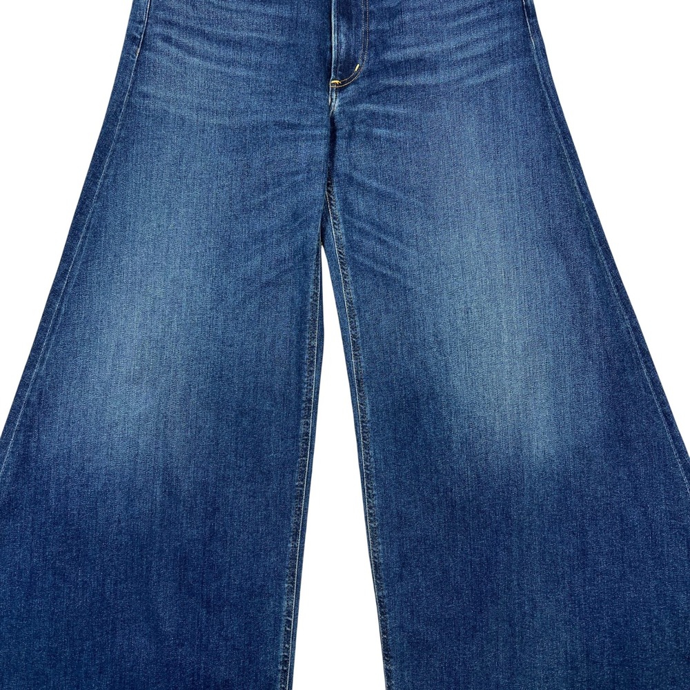 Citizens of Humanity Amari Ultra Wide-Leg Jeans 30" High-Rise Regatta Wash Retro - Picture 7 of 14